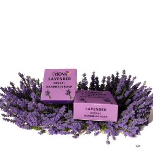 Lavender Herbal Handmade Soap by Viona 100g