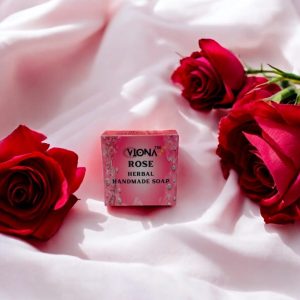Rose Herbal Handmade Soap by Viona 100g